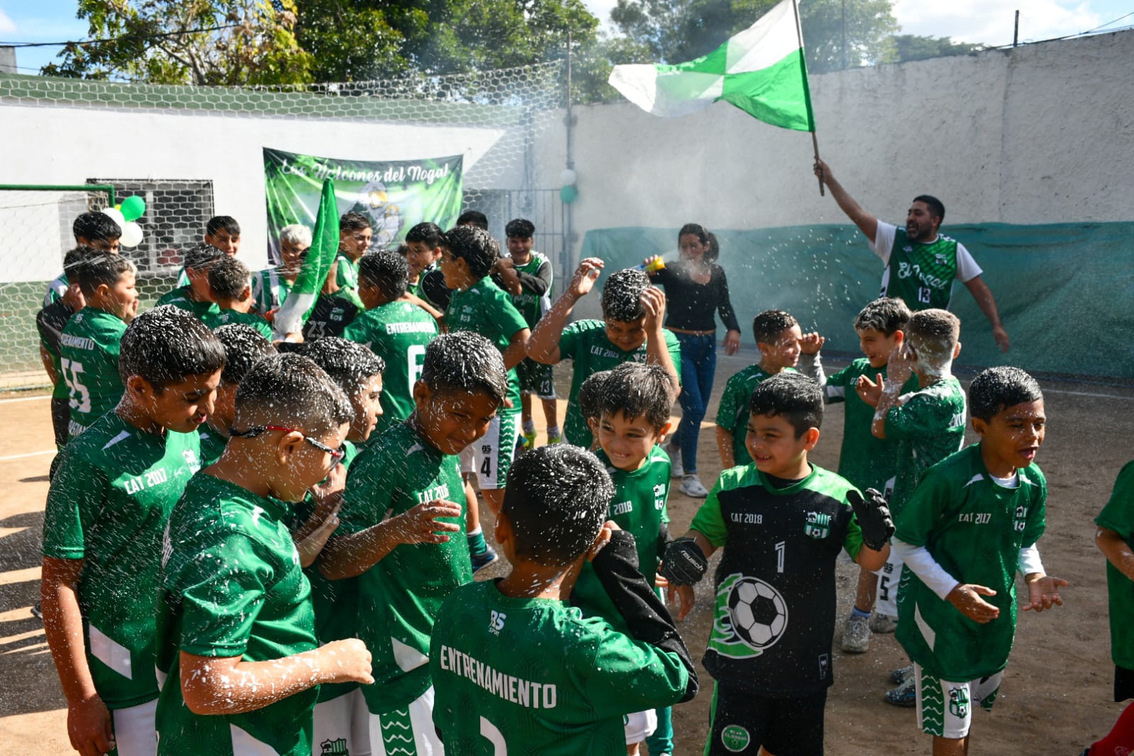 loma hermosa futbol infantil el nogal
