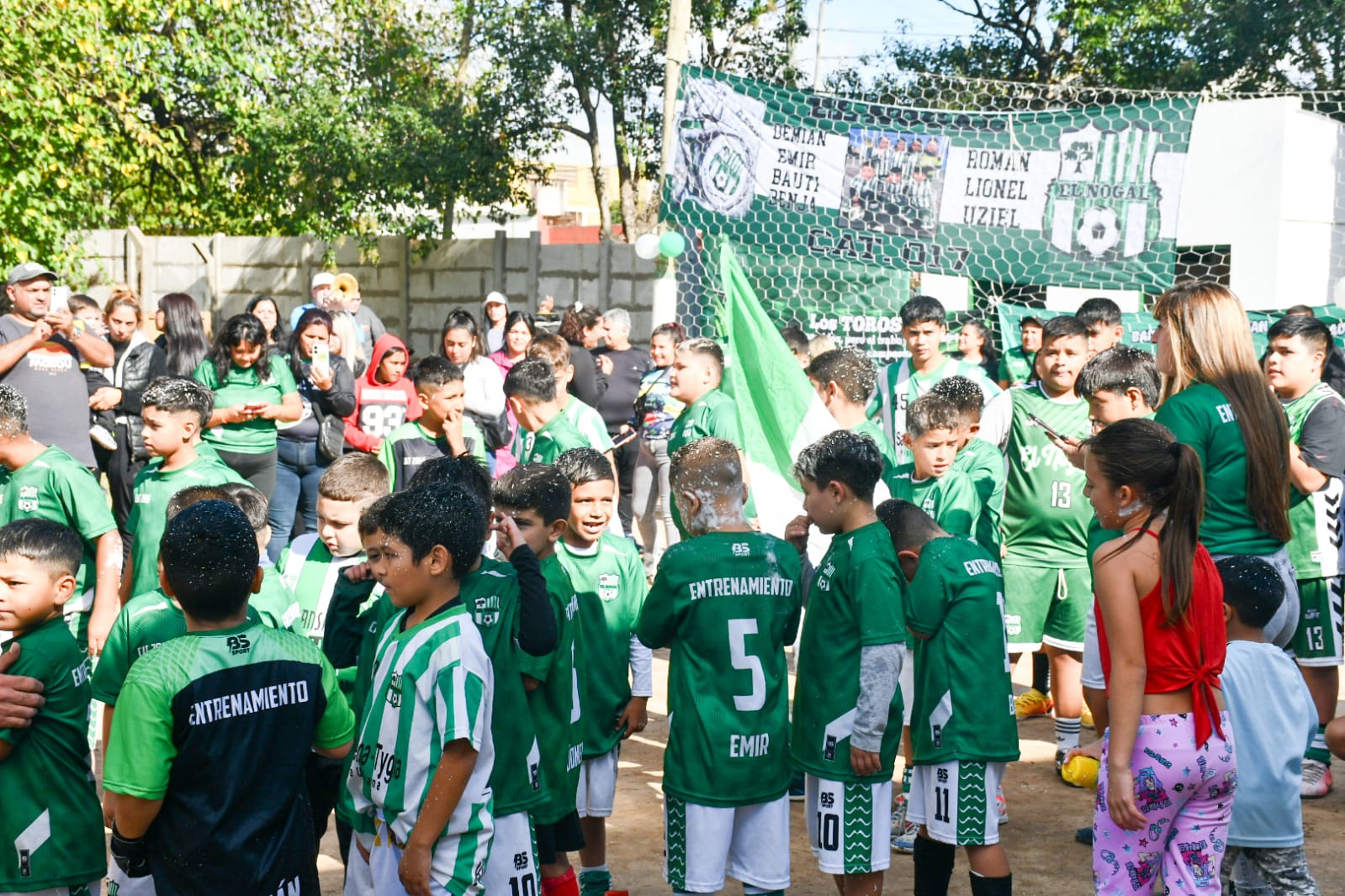 el nogal futbol infantil loma hermosa churruca